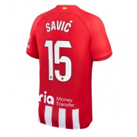 Atletico Madrid Stefan Savic #15 Replica Home Shirt 2023-24 Short Sleeve